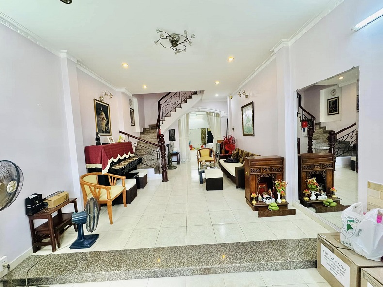 Bán nhà mặt tiền kinh doanh Nguyễn Văn Đậu, P11, Bình Thạnh, 82m2, 4 tầng, giá rẻ - Ảnh chính
